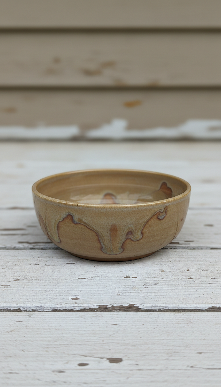 Leather Brass-Buckle Collar