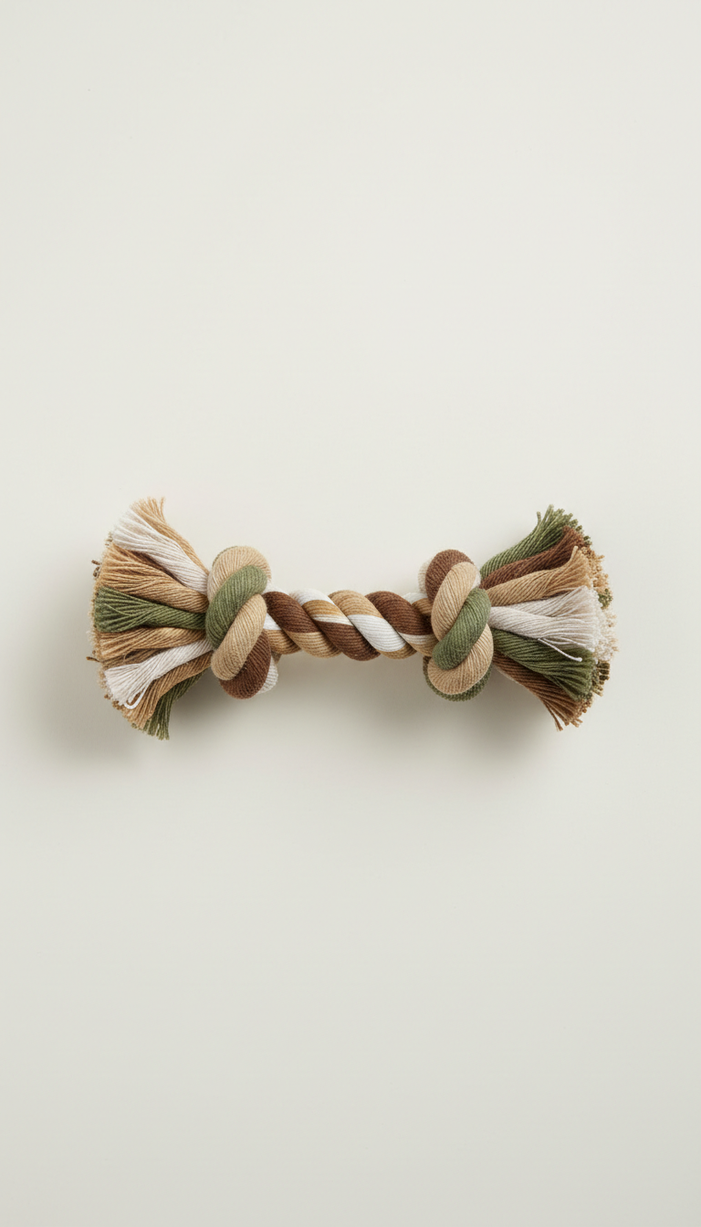 Braided Rope Fetch Toy